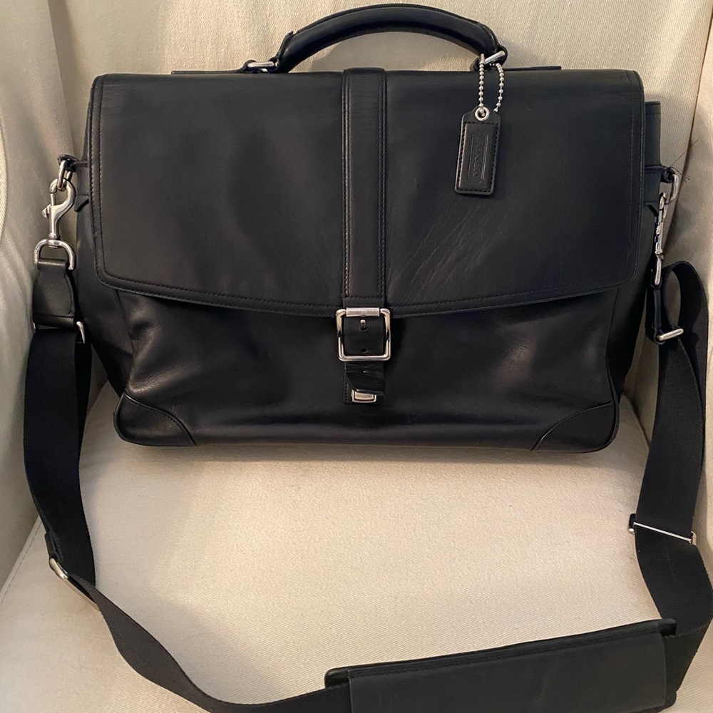 Coach men’s briefcase/laptop bag